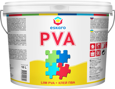 Клей столярный универсальный Eskaro PVA 10л