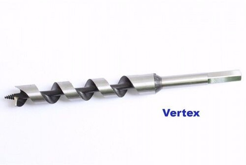 Сверло по дереву спиральное Vertextools 25х460мм