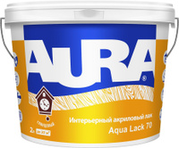 Интерьерный глянцевый акриловый лак "AURA Aqua Lack 70" 2л