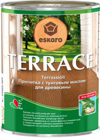 Масло для террас органоразбавимое "Eskaro Terrace" бесцветный 0,9л