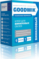 Клей обойный GOODWIK 9 для виниловых обоев 190гр