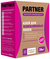 Клей обойный Partner 30 для флизелиновых обоев 210гр