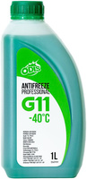 Антифриз ODIS G11 Antifreeze Professional Green -40°C 1л (1,077кг)