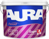 Краска фасадная "AURA Expo" База А 4,5л