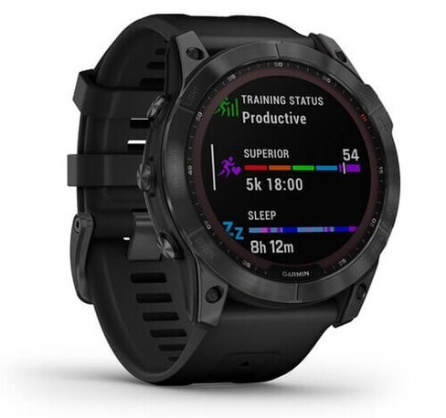 Смарт-часы Garmin Fenix7xSolarGrey/Black