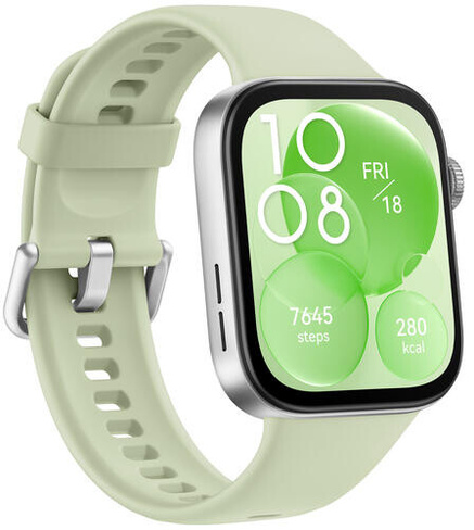 Смарт-часы HUAWEI WatchFIT3Silver/Green