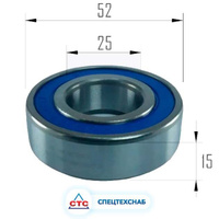 Подшипник 180205/6205-2RS маховика Д-260 180205/6205-2RS