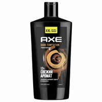 Гель для душа 610мл AXE DARK TEMPTATION, защита от запаха пота, ш/к 99184