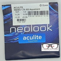 Очковая линза Neolook Aculite 1.56 SP Aquamare (сфера от -8.5 до -10.0 цилиндр от -0.25 до -4.0)