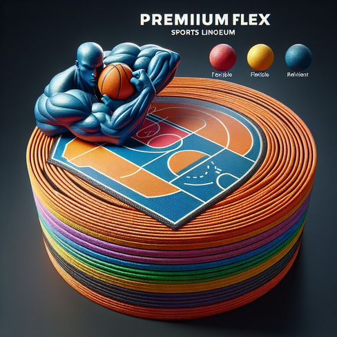 Спортивный линолеум Premium Flex