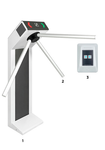 Комплект компактного турникета «STR-01C»