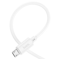 USB кабель для зарядки micro USB "Hoco" X88 2.4А, 1.0м, белый