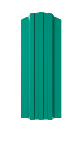 Штакетник 0,5х 120 мм, Style, П-образный, RAL 6026