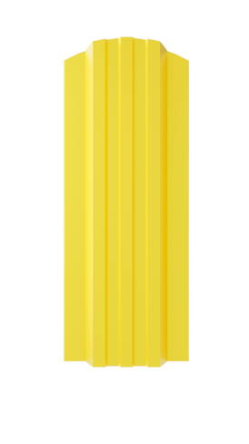 Штакетник 0,5х 120 мм, Style, П-образный, RAL 1018