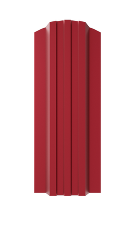 Штакетник 0,5х 120 мм, Style, П-образный, RAL 3005