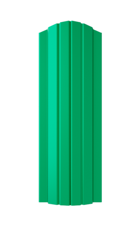 Штакетник 0,5х 110 мм, Modern, полукруглый, RAL 6029