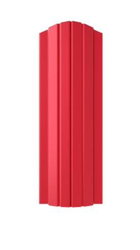 Штакетник 0,5х 110 мм, Modern, полукруглый, RAL 3003