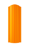 Штакетник 0,5х 110 мм, Modern, полукруглый , RAL 2004