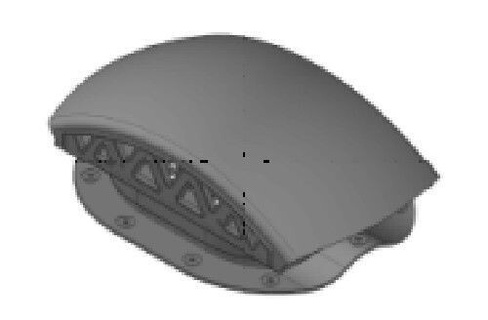 Вентилятор кровельный Viotto для металлочерепицы Черепаха RAL 7024