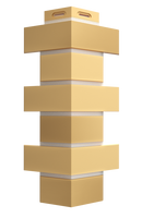 Фасадный угол Docke FLEMISH Деке Желтый жженый