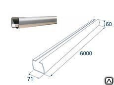Балка прокатная для ворот 71х60 L=6000