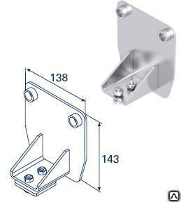 Крышка задняя для балки 138х144х6