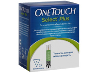 Тест-полоски One Touch Select Plus №25