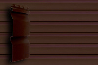 Сайдинг виниловый GrandLine(ГрандЛайн) цвет Темный Дуб(акриловый)