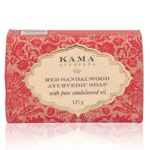 Аюрведическое мыло красный сандал KAMA AYURVEDA, 125 гр.