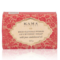 Аюрведическое мыло красный сандал KAMA AYURVEDA, 125 гр.