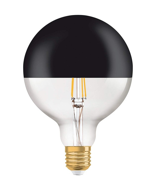 Light on m. Лампочка филаментная e27 матовая. Vintage 1906 led CL globe125 Mirror Black fil 55 7w/827 e27 - лампа светодиодная Глоб Osram. Лампа светодиодная е27 Osram. Большая лампочка.