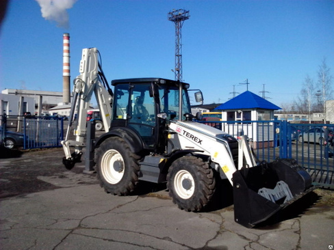 Аренда экскаватора-погрузчика TEREX 820