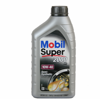 Масло Mobil Super 2000 10W/40 1Л П/С Sl,Sj/Cf Plus Турбо A2/A3/B2/B3