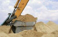 Песок строительный мелкий 0,5-1 мм