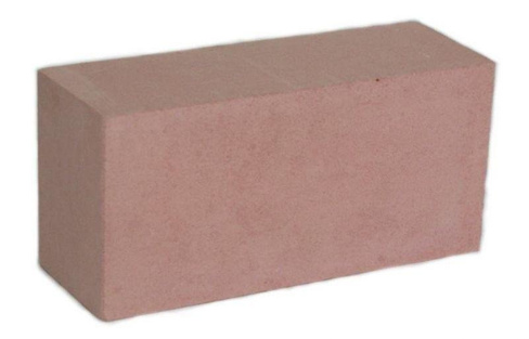 Кирпич силикатный упакованный розовый