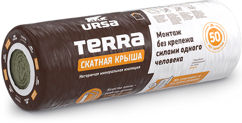 Утеплитель URSA TERRA Скатная крыша