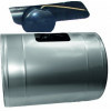 Бак для теплообменника с автонаполением, 80 л, 0.8 мм, горизонтальный, нержавейка (штуцер 3/4")