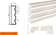 Молдинг МВ - 80/3