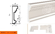 Молдинг МВ - 125/2