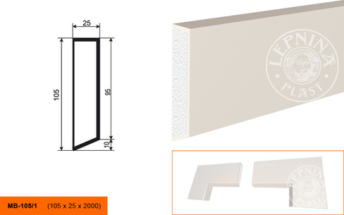 Молдинг МВ - 105/1
