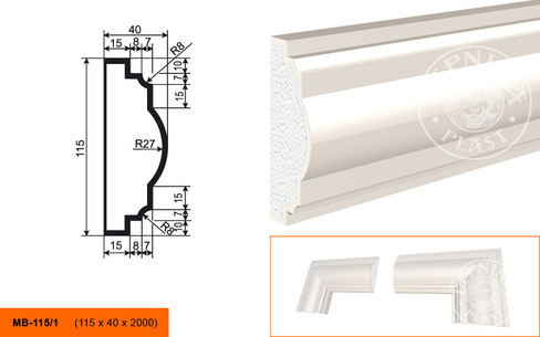 Молдинг МВ - 115/1