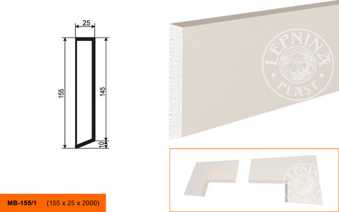 Молдинг МВ - 155/1