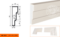 Молдинг МВ - 155/2