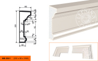Молдинг МВ - 220/1
