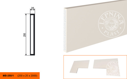 Молдинг МВ - 250/1