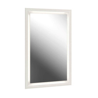 Панель с зеркалом PLAZA Classic 65x100см, цвет белый