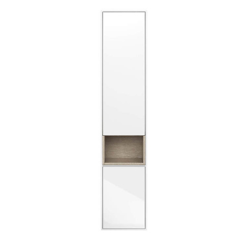 Пенал PLAZA MODERN 170 см, 2 дверцы, цвет белый