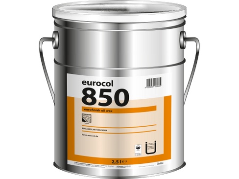 Eurocol 850 Эмульсия для паркета масло-восковая Eurofinish Oil Wax 2,5л