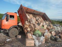Вывоз мусора на КамАЗе по области