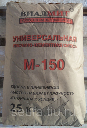 ПЦС М150 "ПЛИТОМИКС" Песчано-цементная смесь